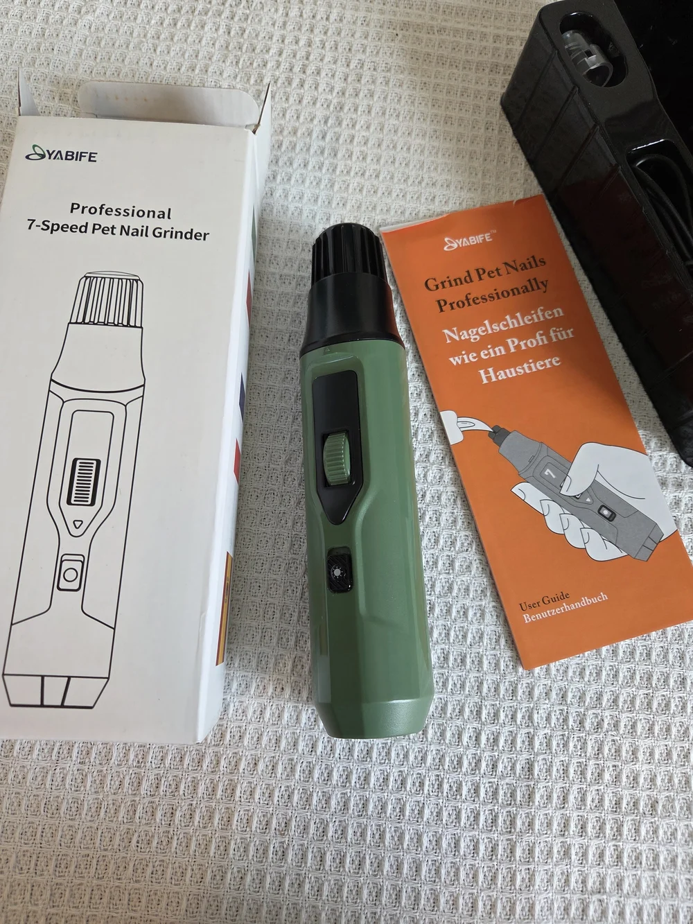 Pet Nail Grinder - Green
